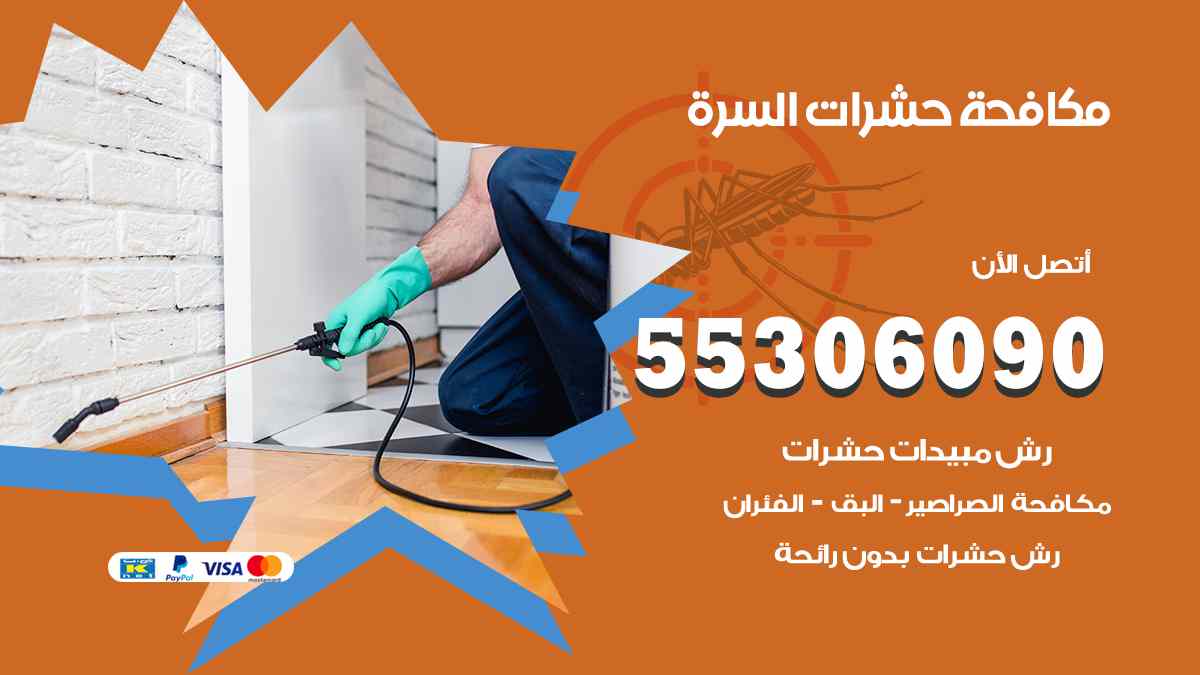 شركة مكافحة حشرات وقوارض في السرة