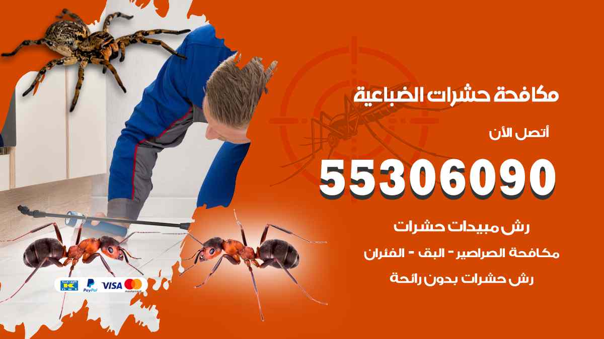 شركة مكافحة حشرات وقوارض في الضباعية