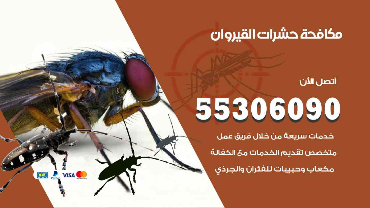 شركة مكافحة حشرات وقوارض في القيروان