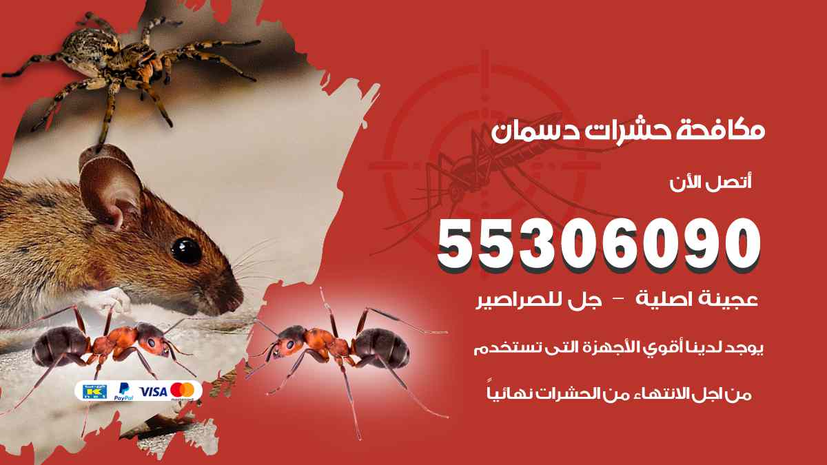 شركة مكافحة حشرات وقوارض في دسمان