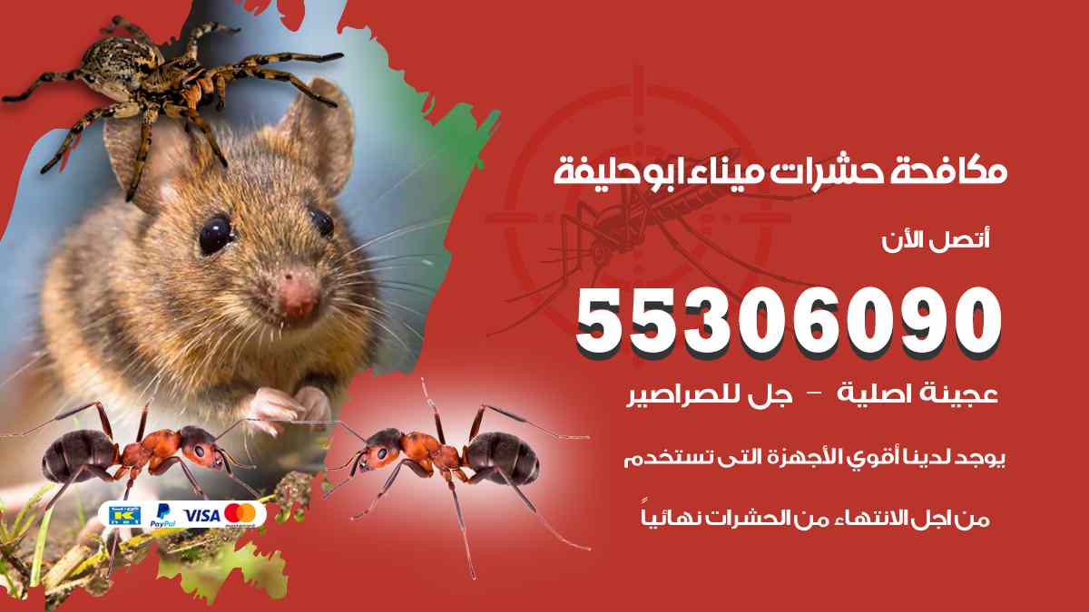 شركة مكافحة حشرات وقوارض في ميناء أبو حليفة