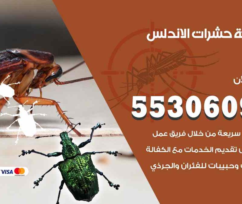 مكافحة حشرات الاندلس 55306090 شركة مكافحة و رش حشرات وقوارض
