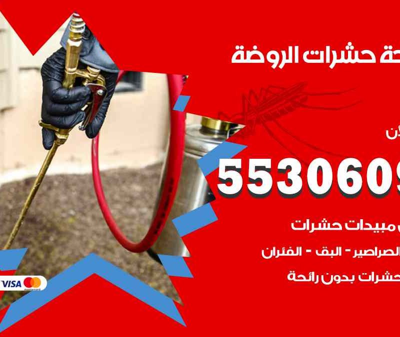 مكافحة حشرات الروضة 55306090 شركة مكافحة و رش حشرات وقوارض