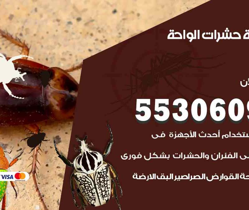 مكافحة حشرات الواحة 55306090 شركة مكافحة و رش حشرات وقوارض