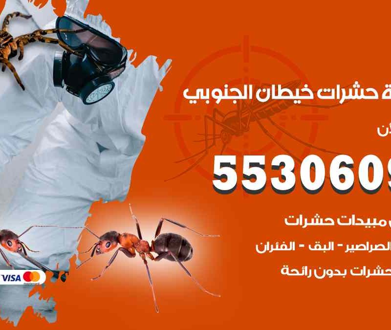 مكافحة حشرات خيطان الجنوبي 55306090 شركة مكافحة و رش حشرات وقوارض