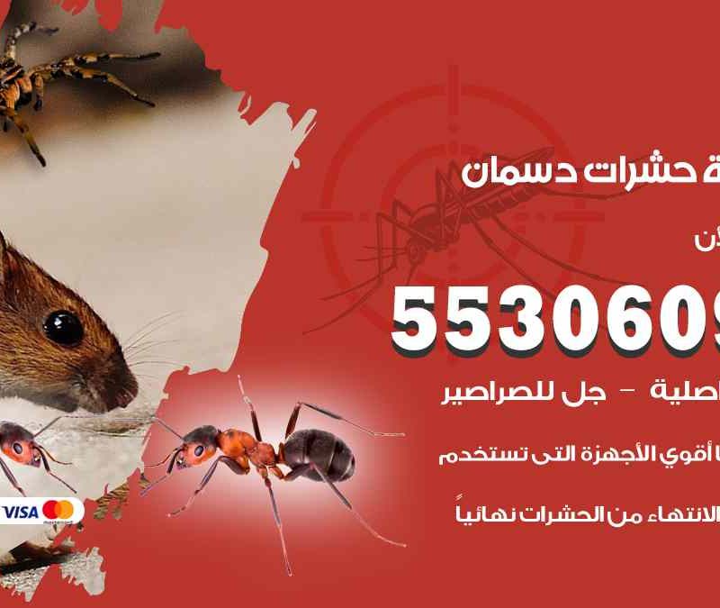 مكافحة حشرات دسمان 55306090 شركة مكافحة و رش حشرات وقوارض