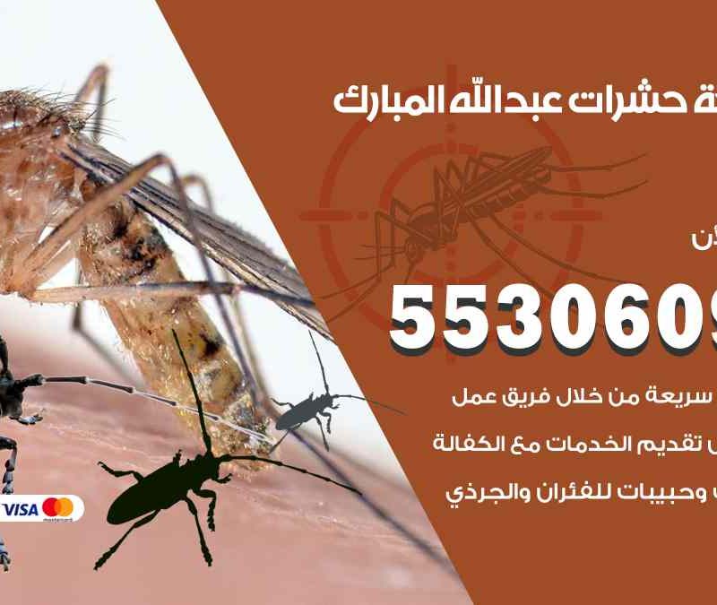 مكافحة حشرات عبد الله المبارك 55306090 شركة مكافحة و رش حشرات وقوارض